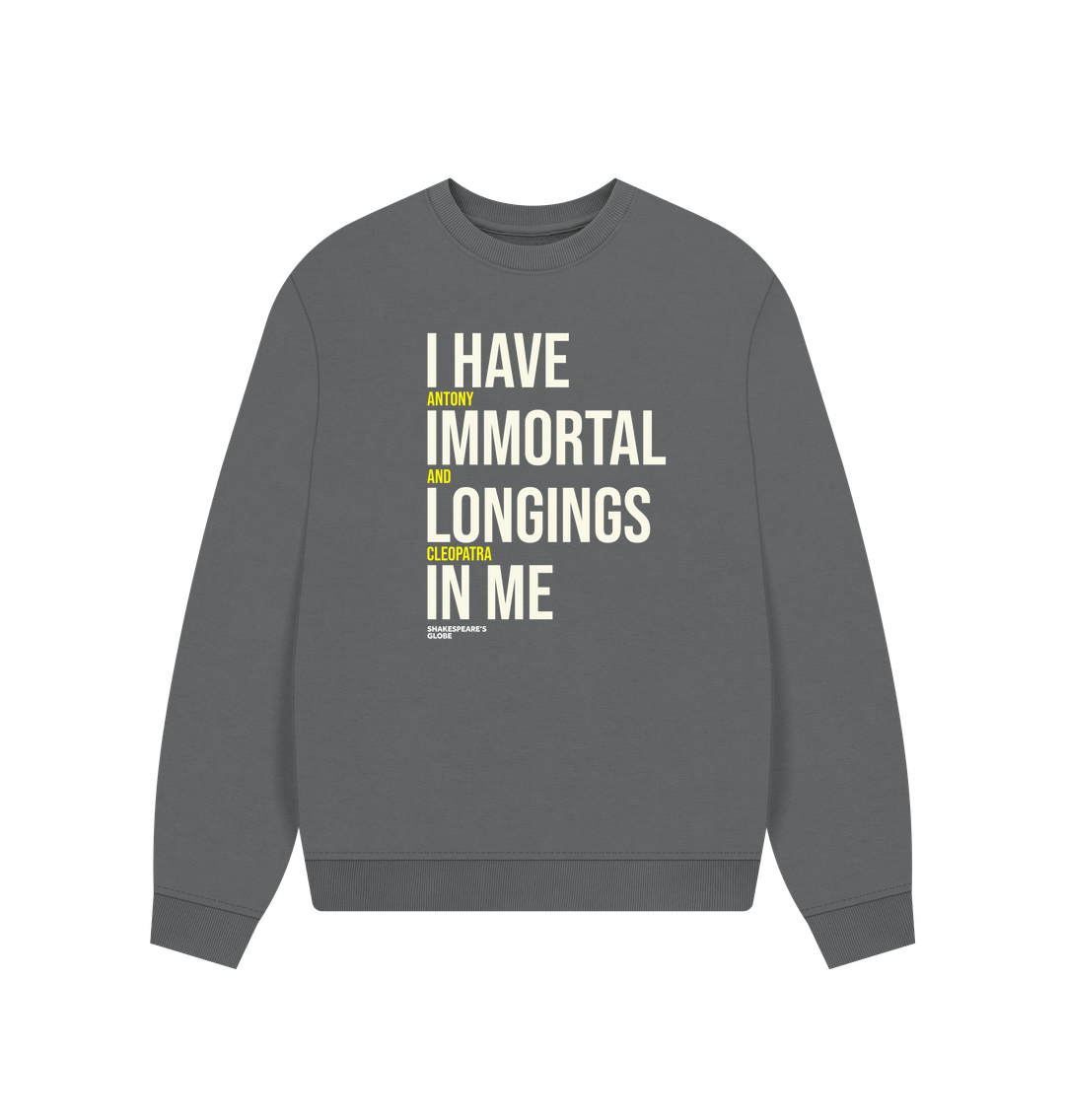 Slate Grey Printed Sweater