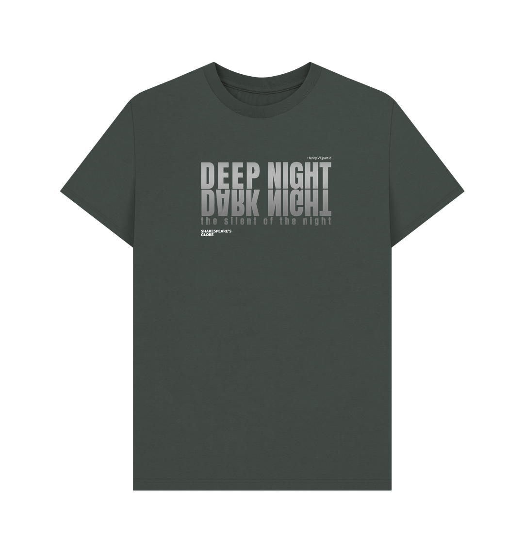 Dark Grey Printed T-shirt