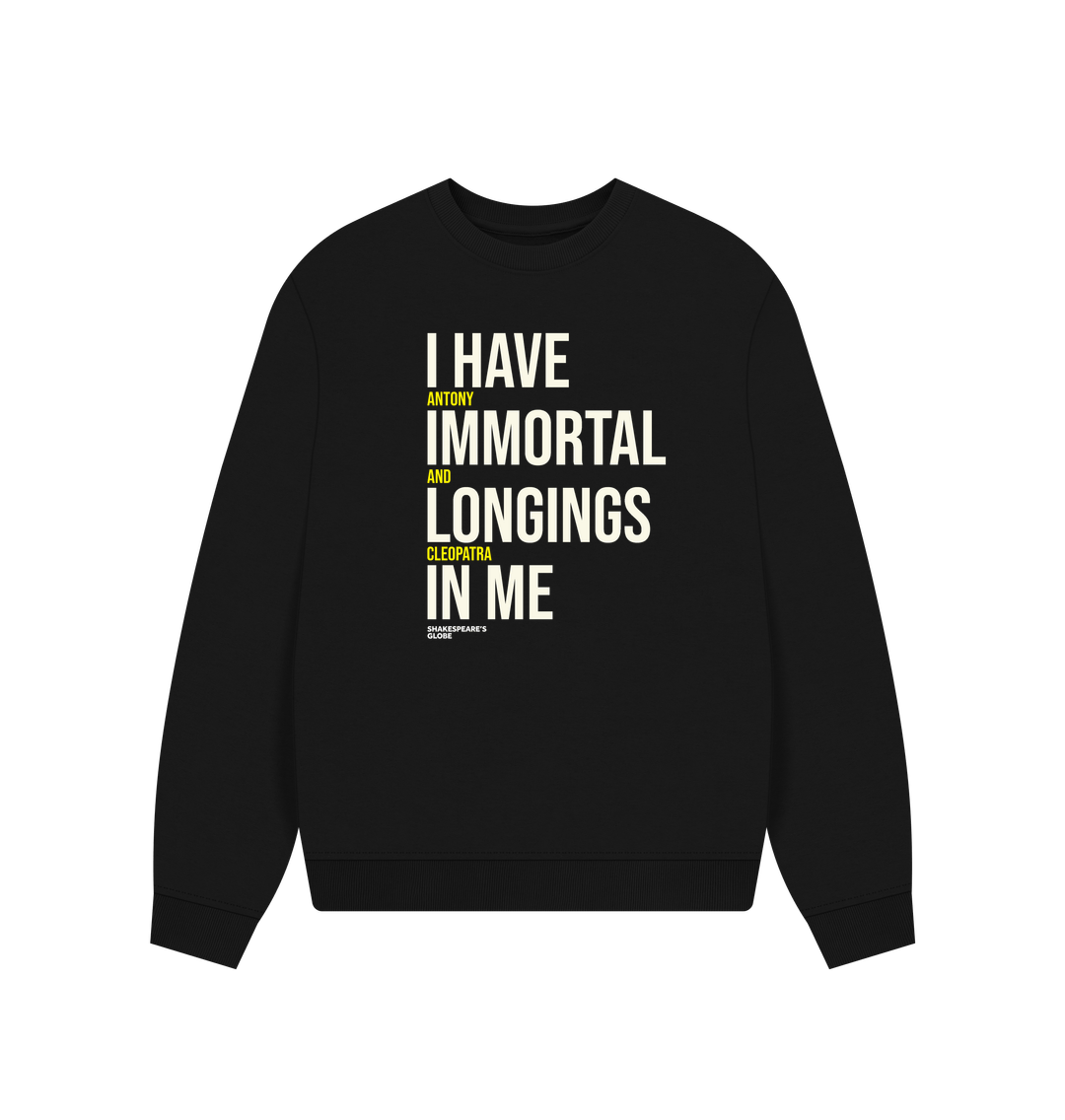 Black Printed Sweater