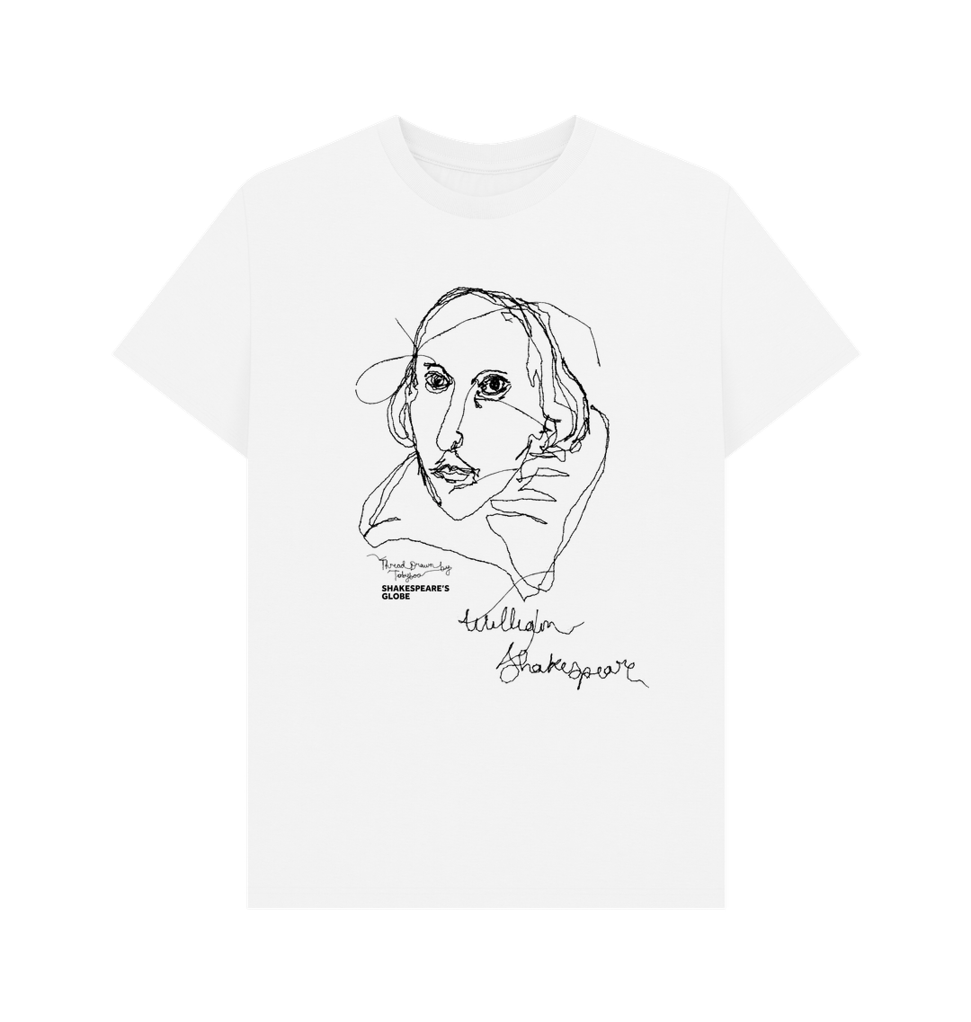White Printed T-shirt Front
