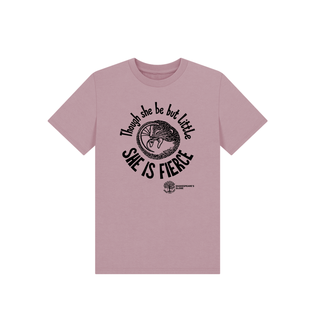 Mauve Printed Kids T-Shirt