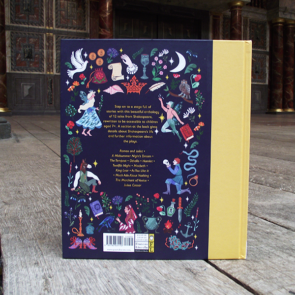 A Stage Full of Shakespeare Stories. Written by Angela McAllister and Illustrated by Alice Lindstrom