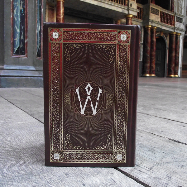 Leatherbound hardback version of William Shakespeare's Complete Works