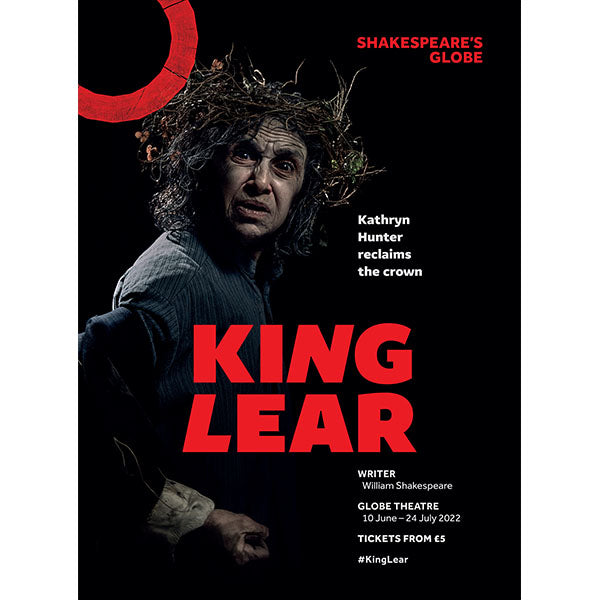 King Lear (2022) Poster Print to Order Shakespeare's Globe