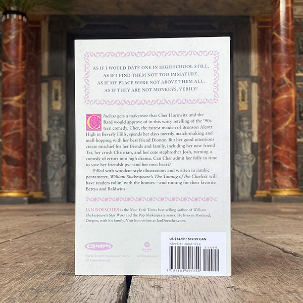 Paperback copy of 'The Taming of the Clueless' by Ian Doescher