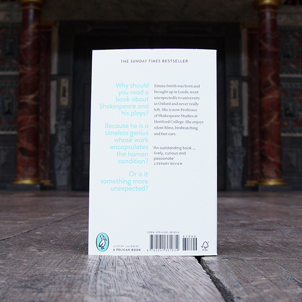 Paperback copy of This is Shakespeare: How to Read the World's Greatest Playwright by Emma Smith