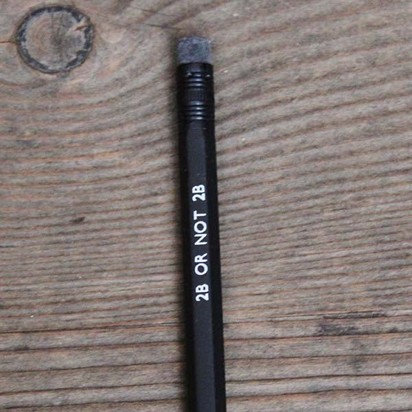 
                  
                    2B or not 2B Pencil
                  
                