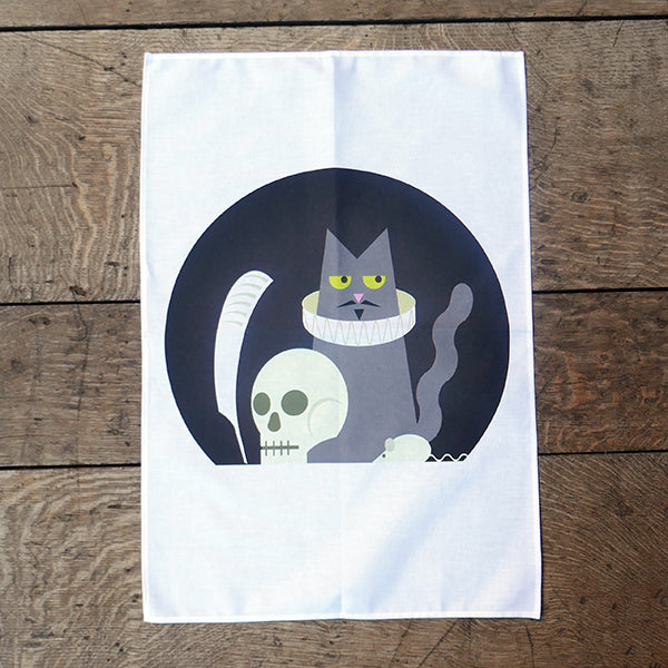 Shakespeare's Cat Tea Towel