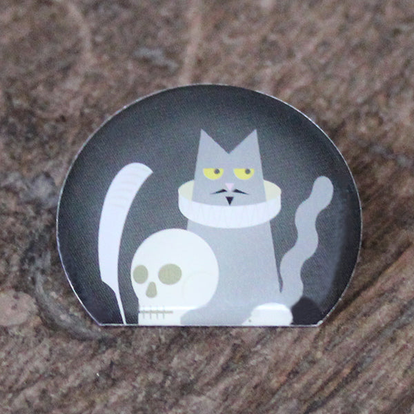 Shakespeare's Cat Pin Badge