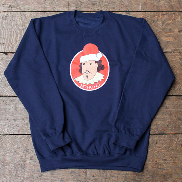 
                  
                    Weihnachts-Shakespeare-Sweatshirt (Ho Ho Ho)
                  
                