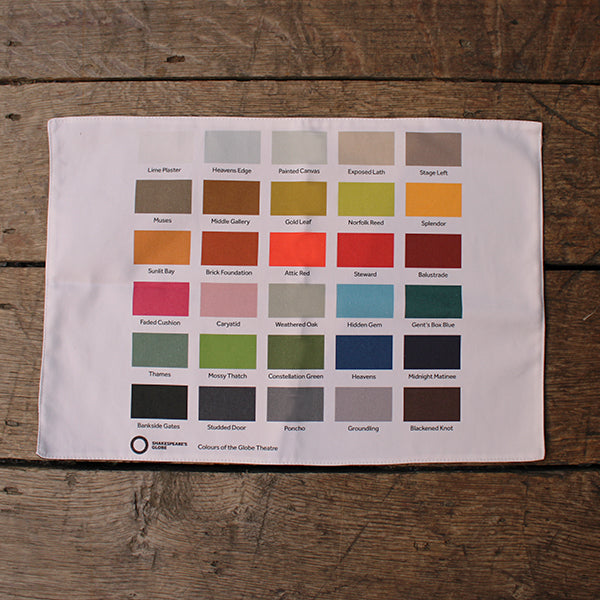 Colours of the Globe Theatre Placemat (Set of Two)