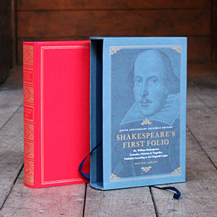 Shakespeare Paper Shakespeare's First Folio: 400th Anniversary Facsimile Edition ...