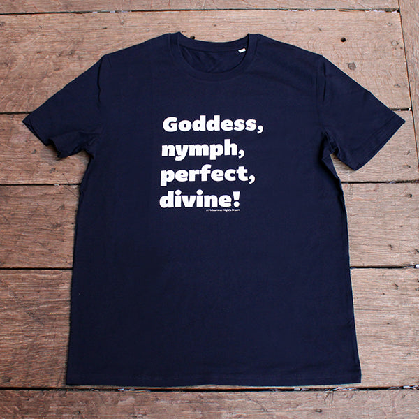 
                  
                    A Midsummer Night's Dream T-shirt (Goddess - Navy)
                  
                