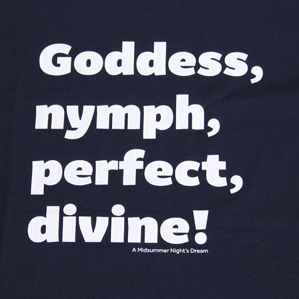 
                  
                    A Midsummer Night's Dream T-shirt (Goddess - Navy)
                  
                