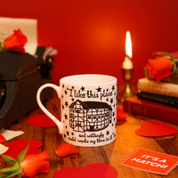 Shakespeare's Globe Porcelain Mug (I Like This Place)
