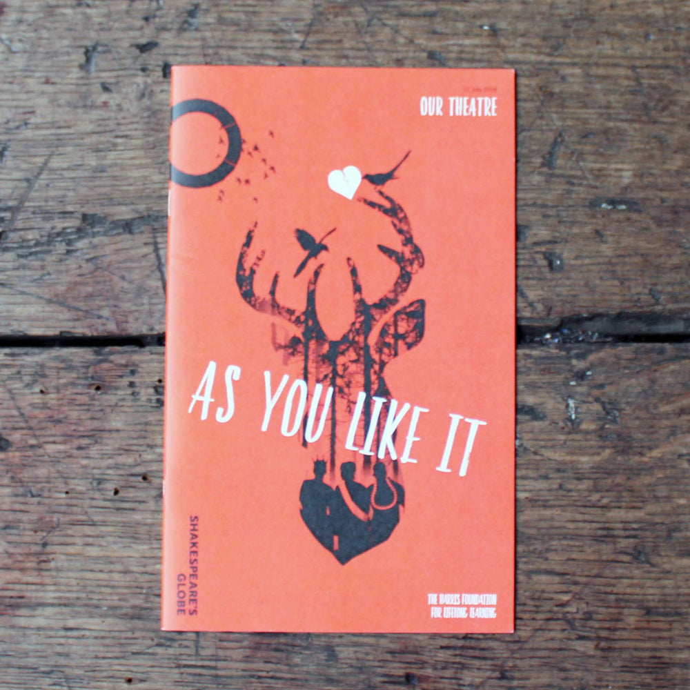 As You Like It 'Our Theatre' Programme (2018)
