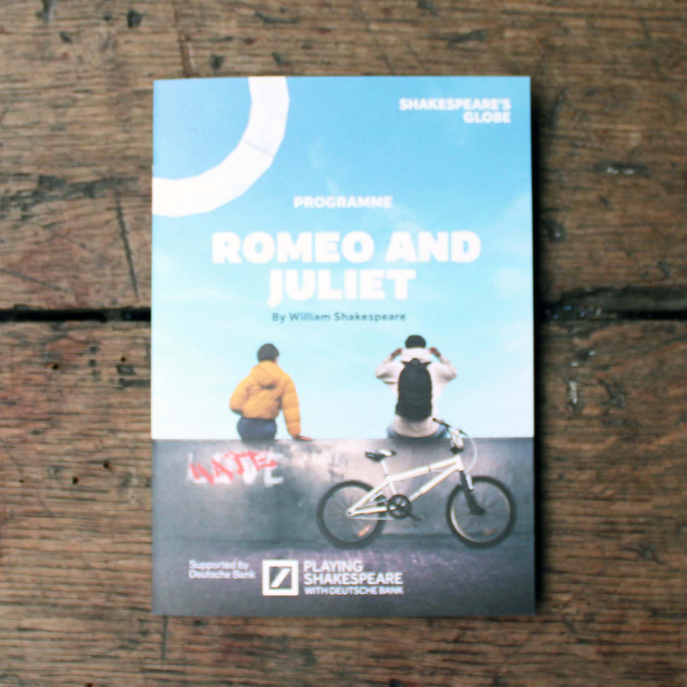 Romeo & Juliet Theatre Programme (Playing Shakespeare)