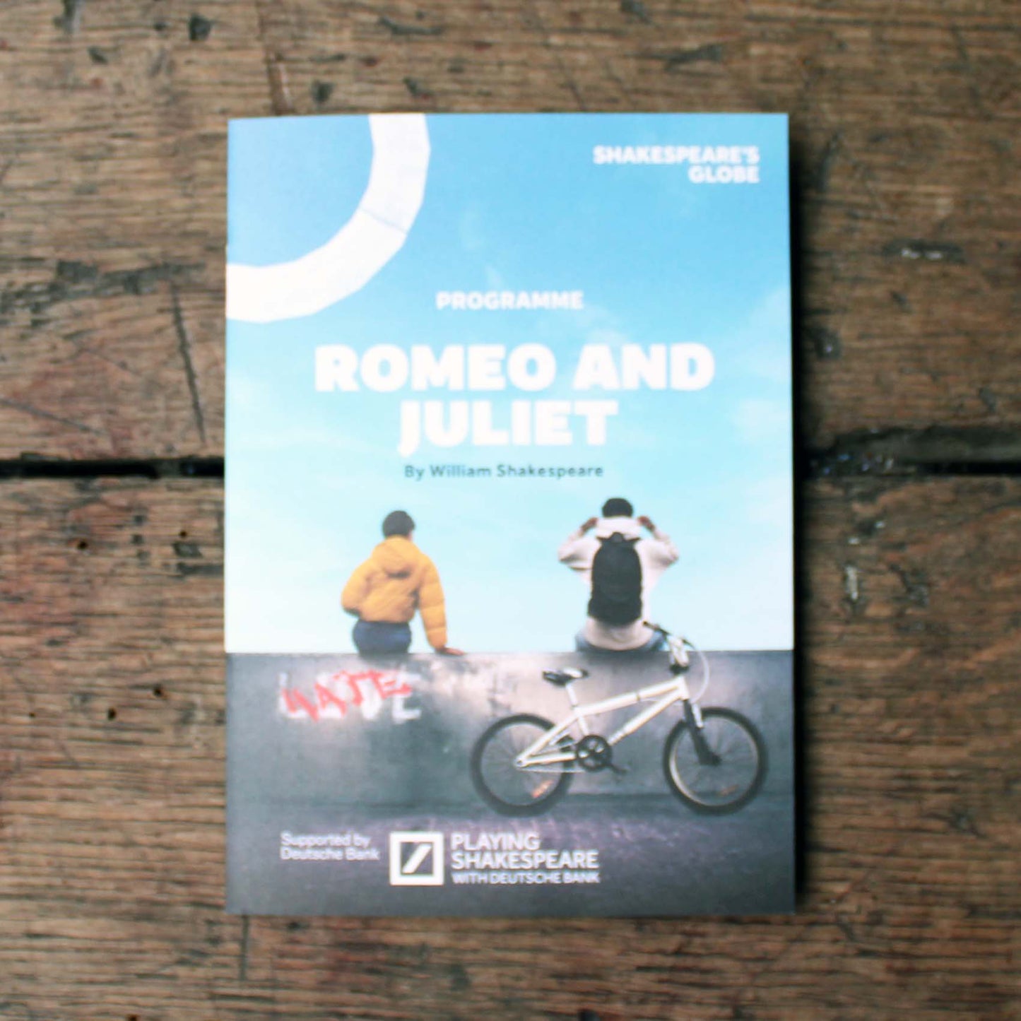 Romeo & Juliet Theatre Programme (Playing Shakespeare)