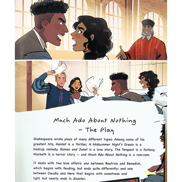 
                  
                    Much Ado About Nothing - A Graphic Novel (Classics in Graphics) - Paperback
                  
                
