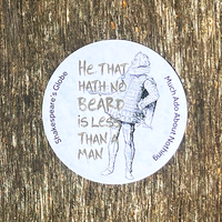 Much Ado About Nothing Sticker (Beard)