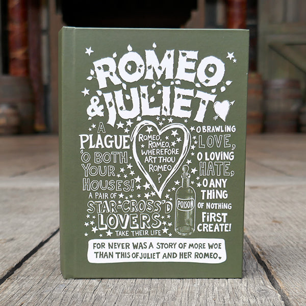 
                  
                    Tagebuch mit Zitaten von Romeo und Julia
                  
                
