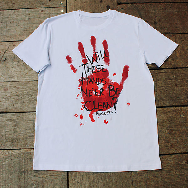 Macbeth T-Shirt (Ne'er be Clean) - Print to Order