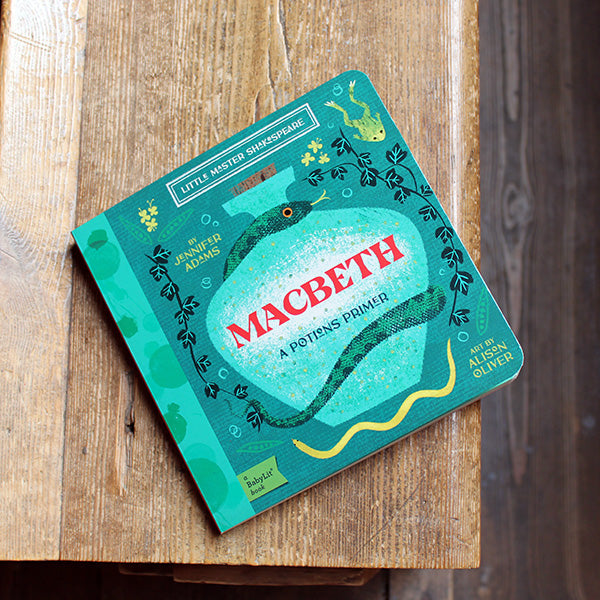 green board book with an illustrated cover