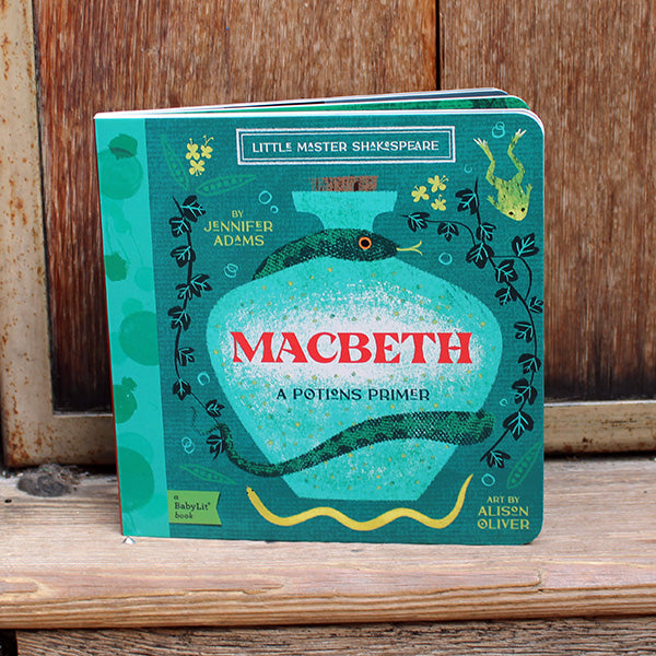 green board book with an illustrated cover