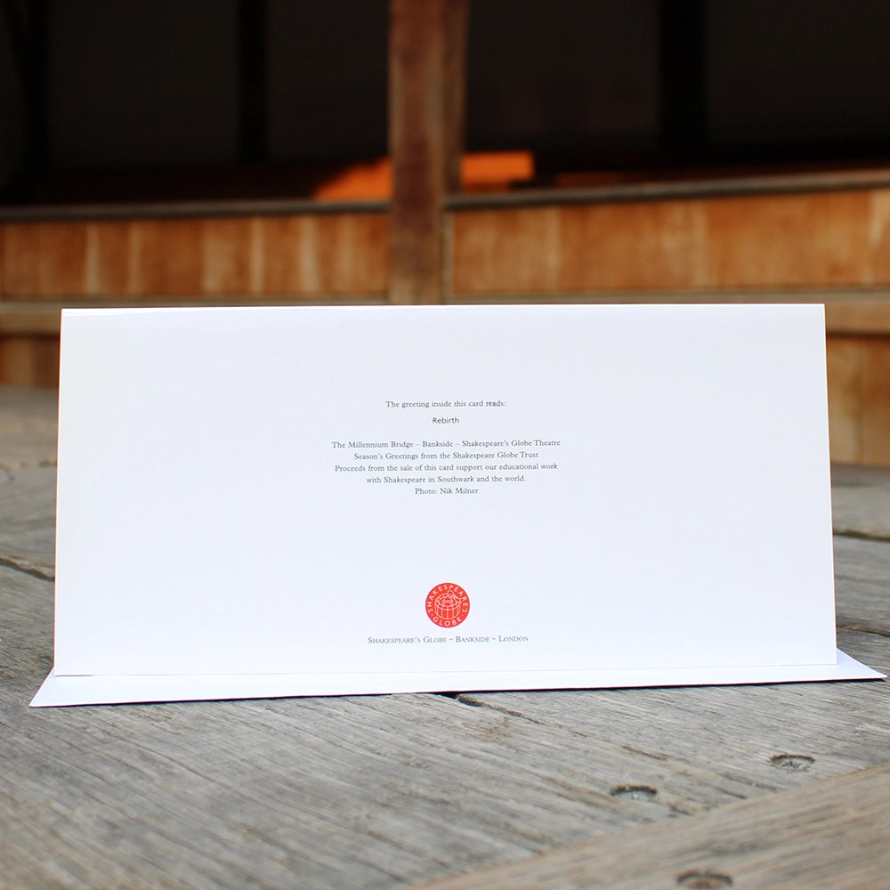 Shakespeare's Globe Photographic Christmas Card