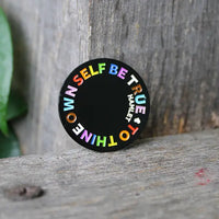 Hamlet Pin Badge (Rainbow True)