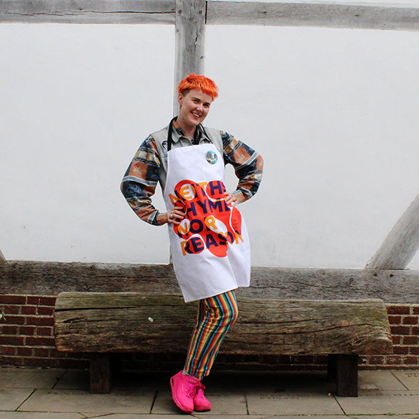 
                      
                        The Comedy of Errors Apron (Rhyme nor Reason) - Print to Order
                      
                    