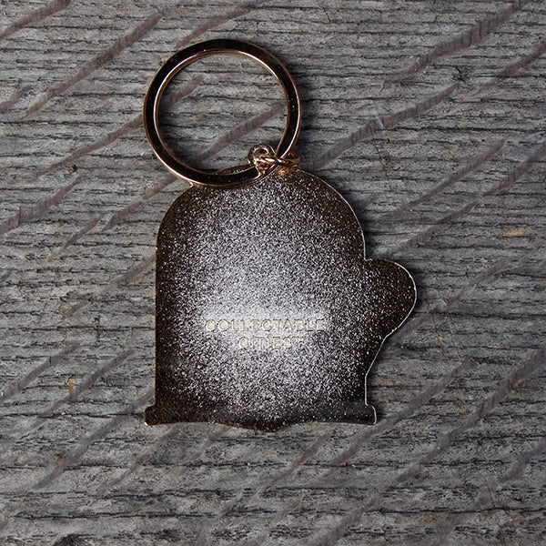 
                      
                        Metal keyring with etching on back
                      
                    