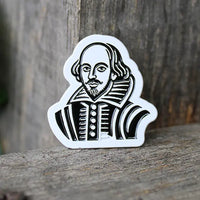 Shakespeare Portrait Pin Badge