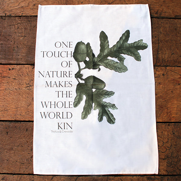 Troilus & Cressida Tea Towel (One Touch of Nature) - Print to Order