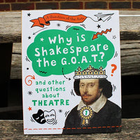 A children's book titled 'Why is Shakespeare the G.O.A.T