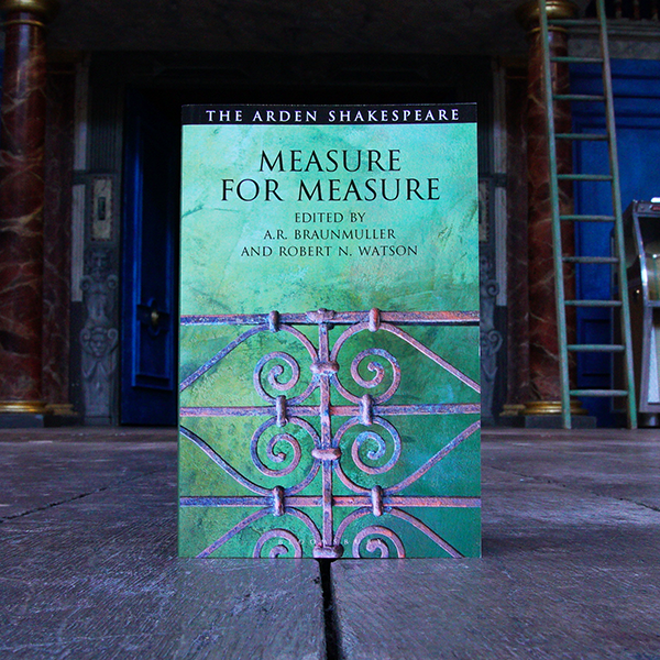 Paperback copy of measure for Measure by William Shakespeare