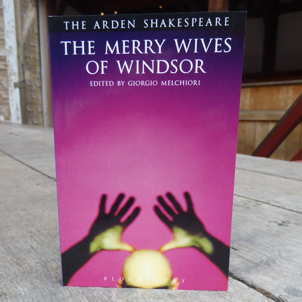 Paperback copy of The Merry Wives of Windsor by William Shakespeare