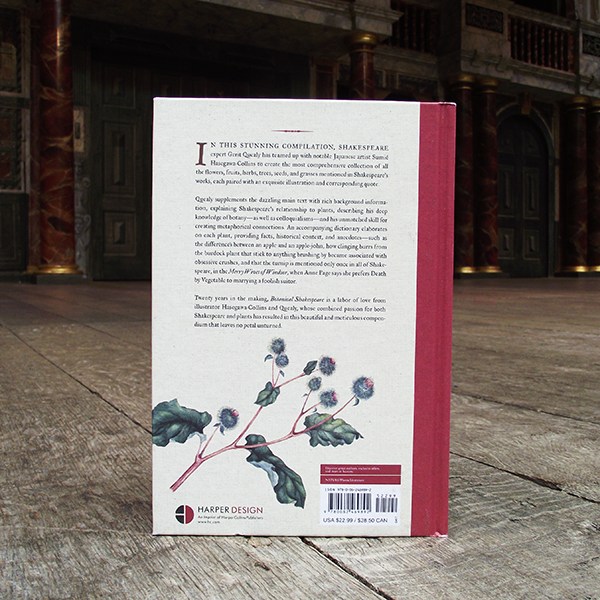 
                  
                    Hardback edition of Botanical Shakespeare by Sumie Hasegawa-Collins
                  
                