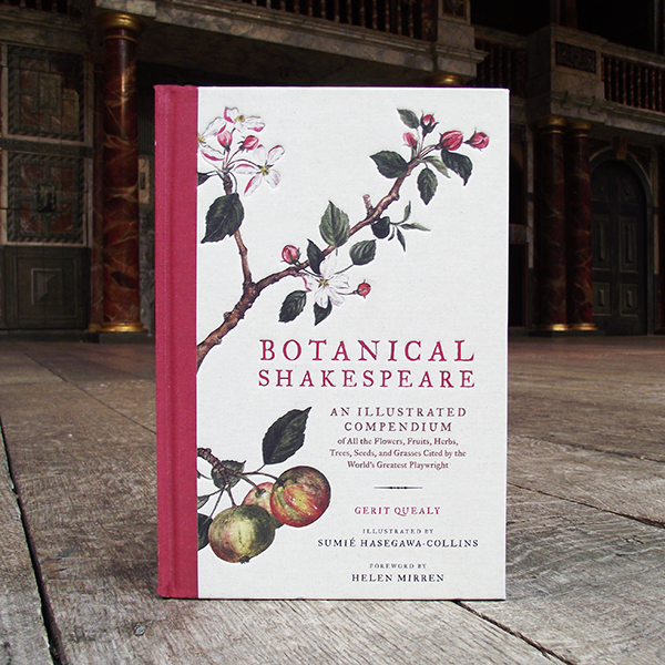 Hardback edition of Botanical Shakespeare by Sumie Hasegawa-Collins