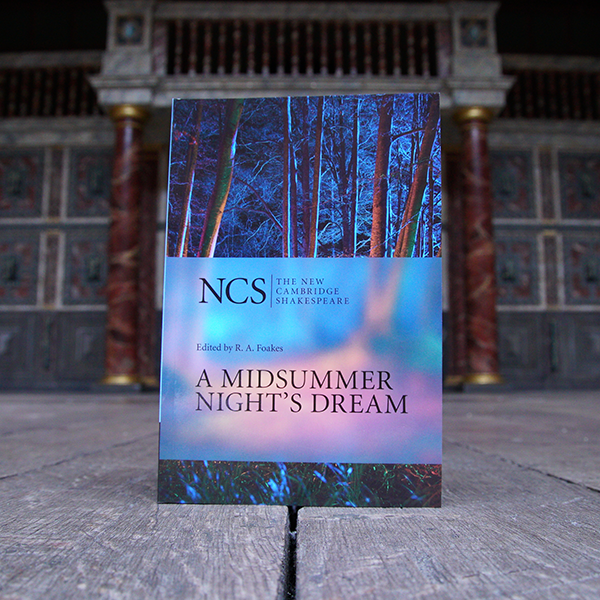 
                  
                    Paperback copy of the New Cambridge Shakespeare edition of A Midsummer Night's Dream
                  
                