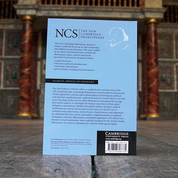 
                  
                    Pale blue paperback book back with black text
                  
                
