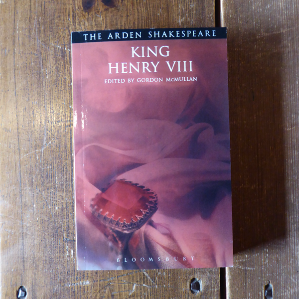 Paperback copy of Henry VIII by William Shakespeare