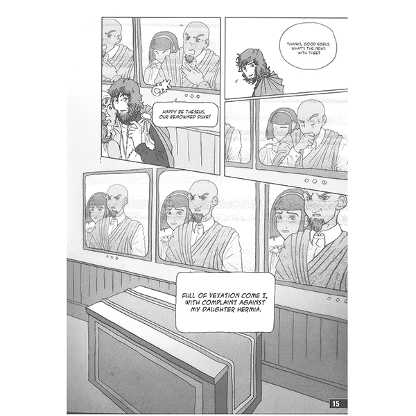 
                  
                    Manga „Ein Sommernachtstraum“ von William Shakespeare und Kate Brown
                  
                