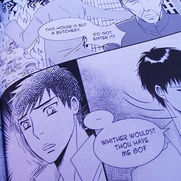 Paperback copy of Manga Shakespeare: As You Like It. Graphic novel illustrated by Chie Kutsuwada