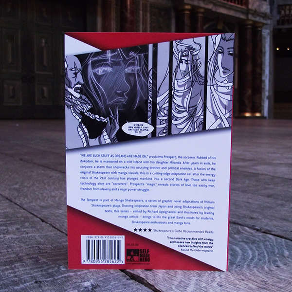 Manga Shakespeare: The Tempest. Graphic novel of famous Shakespeare Play.  Edit alt text