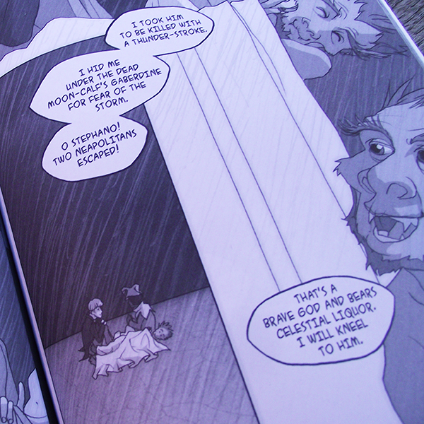 Manga Shakespeare: The Tempest. Graphic novel of famous Shakespeare Play.  Edit alt text