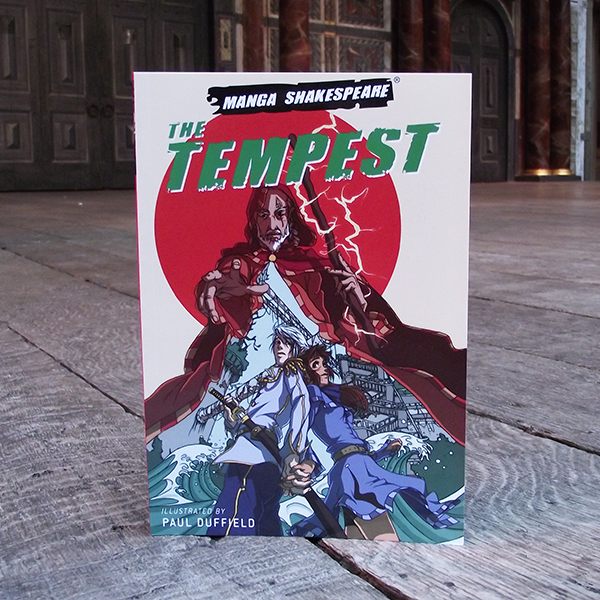 Manga Shakespeare: The Tempest. Graphic novel of famous Shakespeare Play.