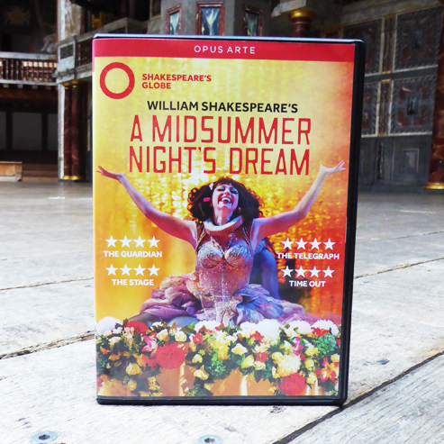 DVD of Shakespeare's Globe 2016 production of A Midsummer night's Dream