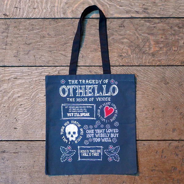 Tasche mit Othello-Zitaten