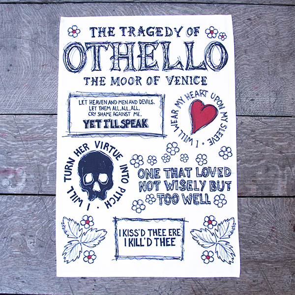
                  
                    Othello Quotes Tea Towel
                  
                